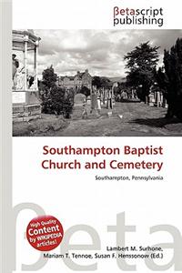 Southampton Baptist Church and Cemetery