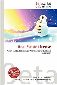 Real Estate License