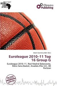 Euroleague 2010-11 Top 16 Group G