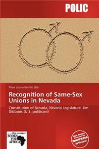 Recognition of Same-Sex Unions in Nevada