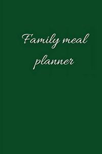 Family meal planner