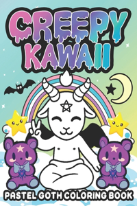 Creepy Kawaii Pastel Goth coloring book