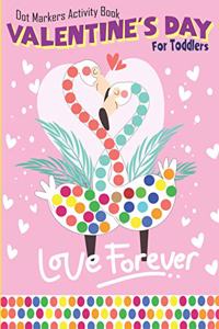 Valentine's Day Dot Markers Activity Book For Toddlers