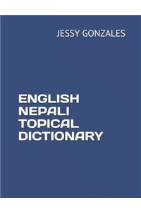 English Nepali Topical Dictionary