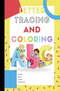 ABC Letter Tracing and Coloring