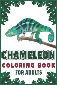 Chameleon Coloring Book For Adults