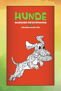 Malbücher zur Entspannung - Stressabbau Designs Tiere - Tiere - Hunde