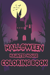 Halloween Haunted House Coloring book