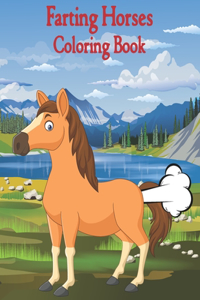 Farting Horses Coloring Book