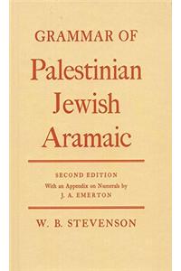 Grammar of Palestinian Jewish Aramaic