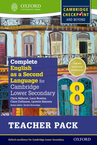 Complete English as a Second Language for Cambridge Secondary 1 Teacher Pack 8 & CD