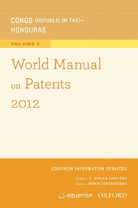 World Manual on Patents 2012 Volume 2