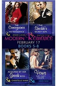 Modern Romance February Books 5-8