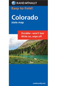 Rand McNally Easy to Fold Colorado