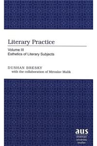 Literary Practice