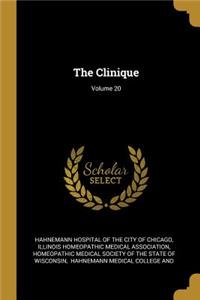 The Clinique; Volume 20