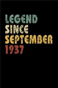 Legend Since September 1937