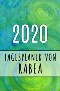 2020 Tagesplaner von Rabea