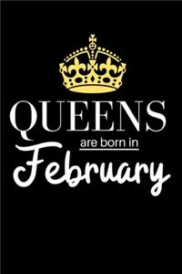 Queens are born in February