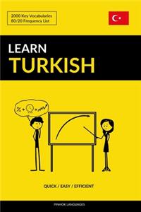 Learn Turkish - Quick / Easy / Efficient