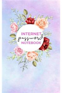 Internet Password Notebook