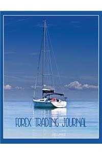 Forex Trading Journal Sailing Boat on a Calm Sea