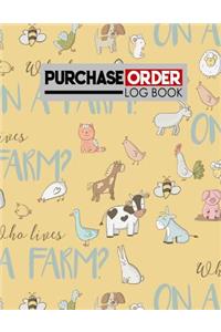 Purchase Order Log Book