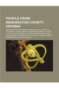 People from Washington County, Virginia