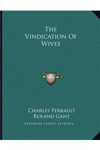 The Vindication Of Wives