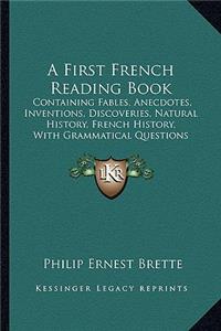 A First French Reading Book