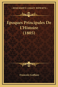 Epoques Principales De L'Histoire (1805)