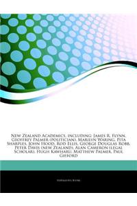 Articles on New Zealand Academics, Including: James R. Flynn, Geoffrey Palmer (Politician), Marilyn Waring, Pita Sharples, John Hood, Rod Ellis, Georg