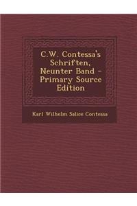 C.W. Contessa's Schriften, Neunter Band