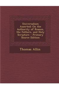Universalism Asserted