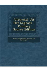 Uittrekel Uit Het Dagboek