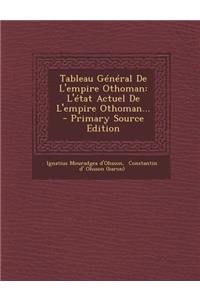 Tableau Général De L'empire Othoman