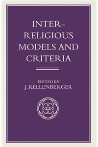 Inter-Religious Models and Criteria