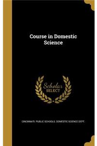 Course in Domestic Science