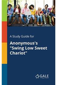 Study Guide for Anonymous's 