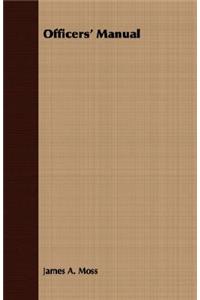 Officers' Manual