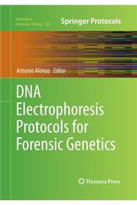 DNA Electrophoresis Protocols for Forensic Genetics