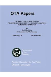 The Behavioral Response of Wealth Accumulation to Estate Taxation