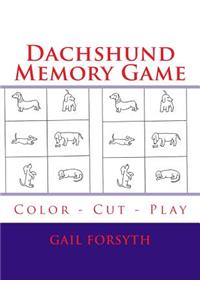 Dachshund Memory Game