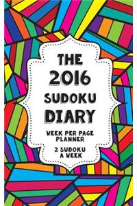 The 2016 Sudoku Diary - Week per page