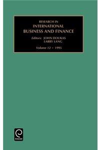 Research in International Business and Finance