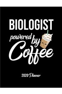 Biologist Powered By Coffee 2020 Planner
