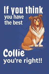 If you think you have the best Collie you're right!!