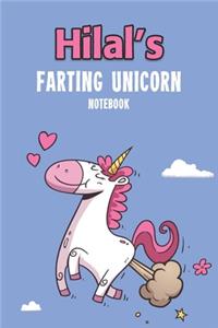 Hilal's Farting Unicorn Notebook