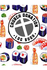 Church Donation Log Book