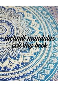 Mehndi Mandalas Coloring Book